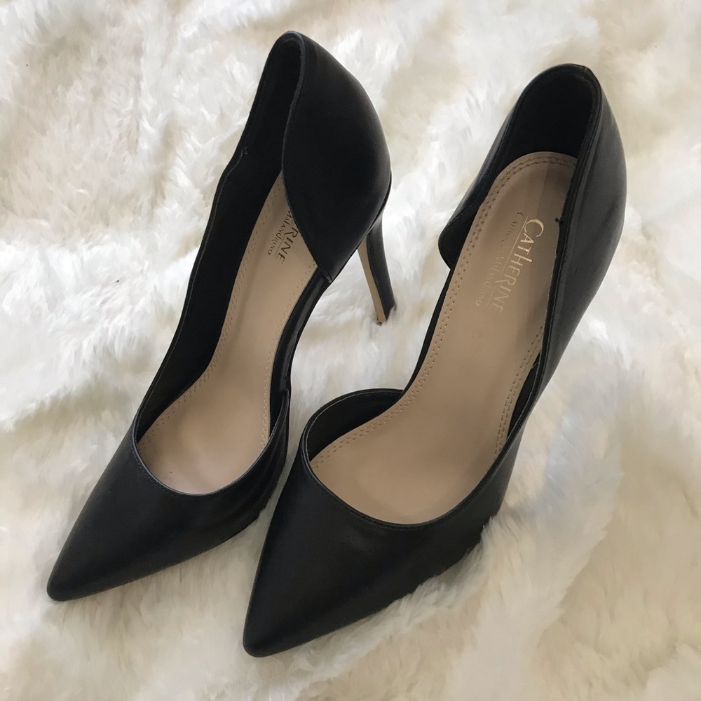 Catherine Malandrino Black 4” Heels